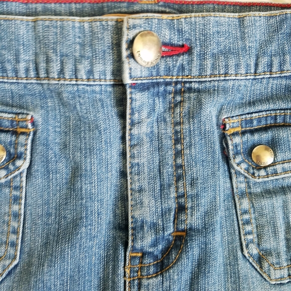 Tommy Hilfiger Blue Jean Denim Mini Skirt - Picture 3 of 12